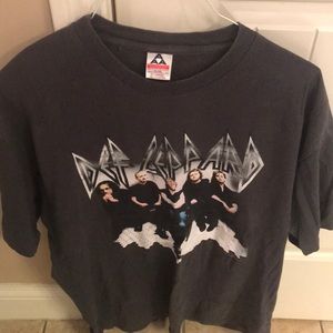 Def Leppard concert t-shirt 2000 Euphoria tour